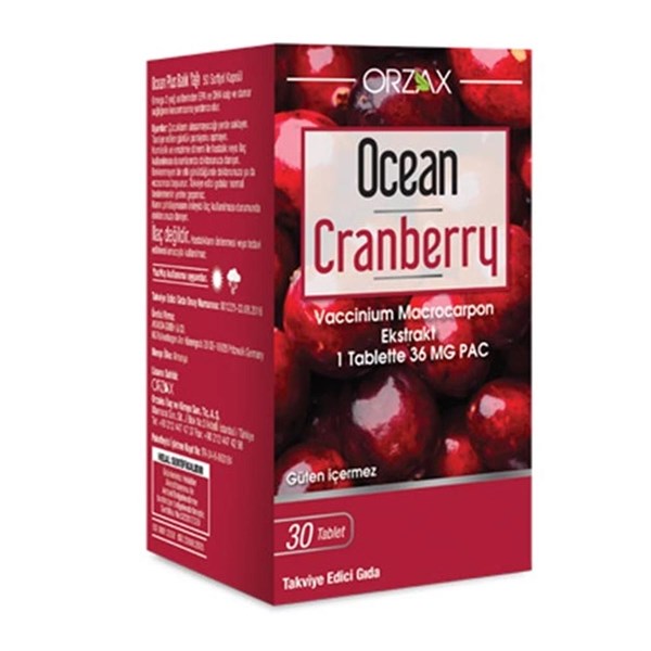 Ocean Cranberry Turna Yemişi Ekstresi 30 Tablet