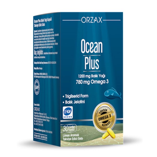 Ocean Plus Balık Yağı 30 Kapsül