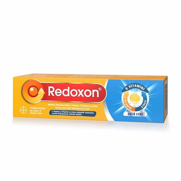 Redoxon 3'lü Etki Efervesan 15 Tablet