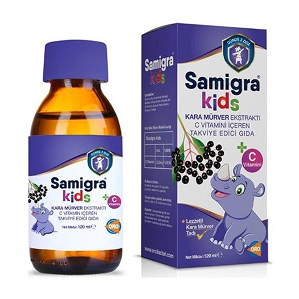 Samigra Kids Kara Mürver Ekstresi 120 ml