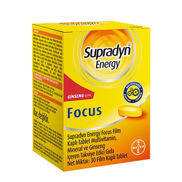 Supradyn Energy Focus 30 Tablet