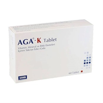 AGA-K Takviye Edici Gıda 60 Tablet