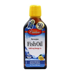 Carlson Fish Oil Şurup Limon 200ml