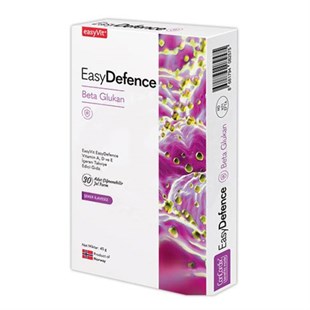 Easyvit EasyDefence Beta Glucan Yetişkin 30 Çiğnenebilir Jel Form