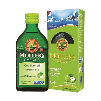 Möller's Omega-3 Elma Aromalı 250ml