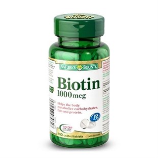 Nature's Bounty Biotin 1000 mg 100 Tablet