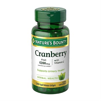 Nature's Bounty Cranberry Plus Vitamin C 100 Softjel