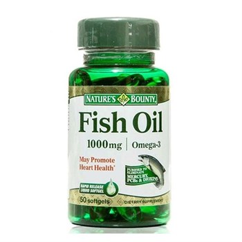 Nature's Bounty Fish Oil 1000 Mg Omega-3 50 Softjel