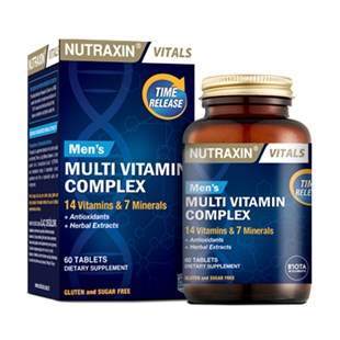 Nutraxin Multivitamin  Mineral Complex Erkeklere Özel 60 Tablet