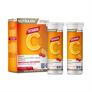 Nutraxin Vitamin C 28 Çiğneme Tablet