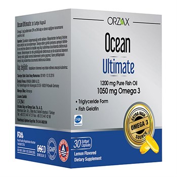 Ocean Ulti̇mate Balık Yağı 30 Kapsül