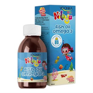 Voonka Ki̇ds Ni̇loya Fi̇sh Oi̇l Omega 3 Balık Yağı 150 ml