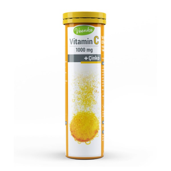 Voonka Vitamin C  20 Efervesan Tablet